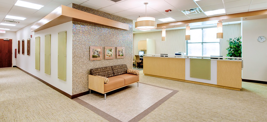 The Breast Center Waiting Room