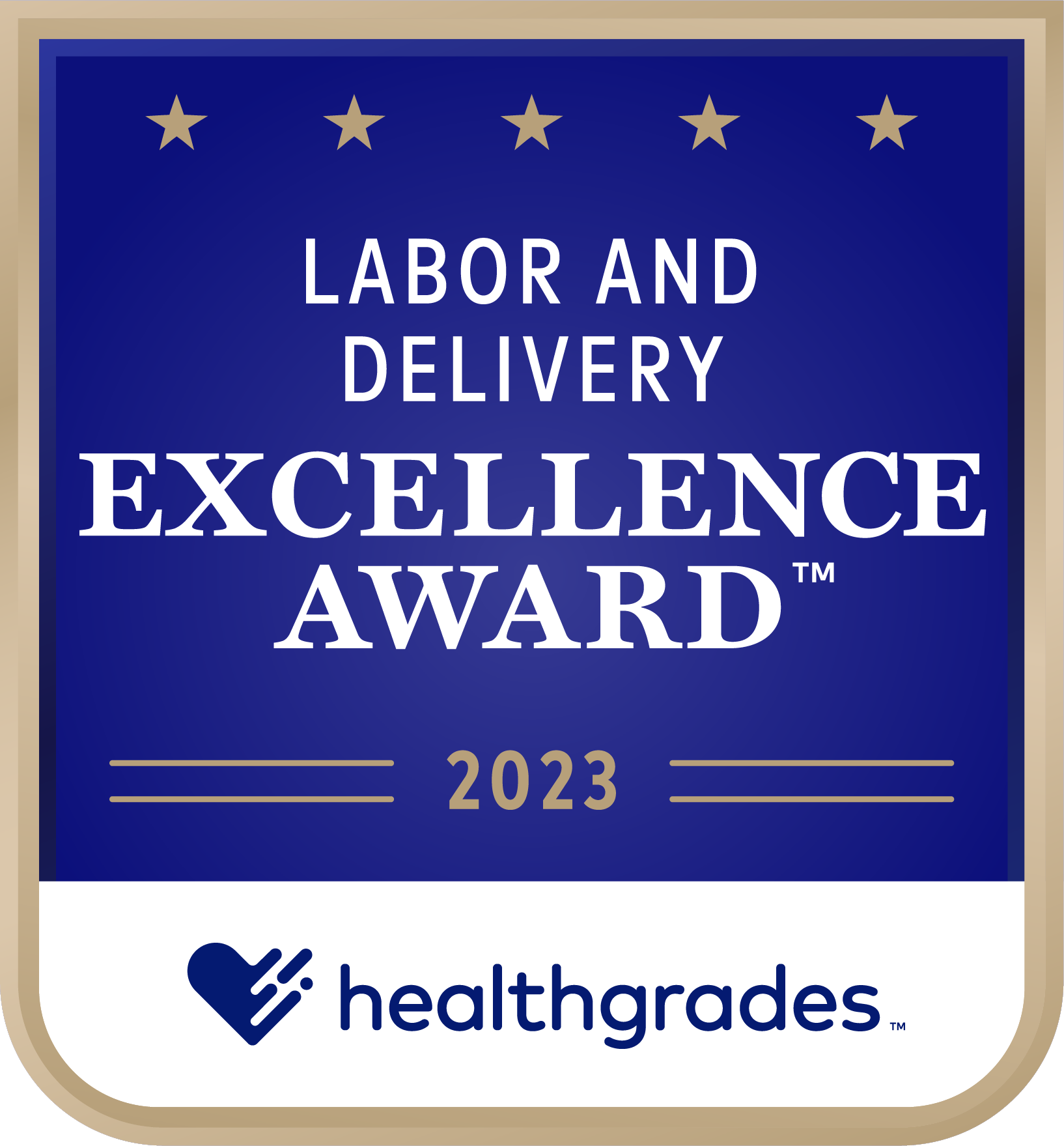 2023 Healthgrades L&D Excellence Award