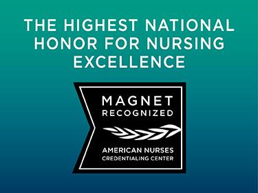 Magnet is the highest national honor for nursing excellence