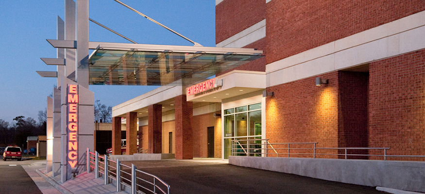 Chesapeake Regional Medical Center emergency room entrance