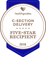 Healthgrades Award for C-Section Delivery