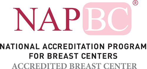NAPBC logo - National Accreditation Program for Breast Centers/Accredited Breast Center