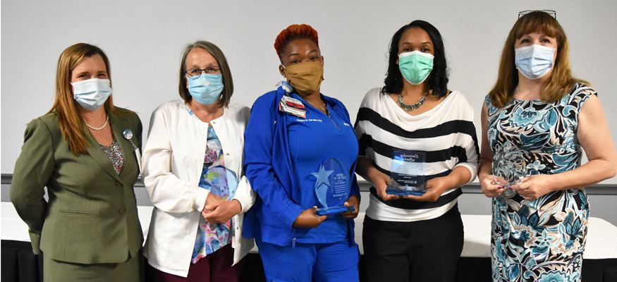 Chesapeake regional nurses with daisy award