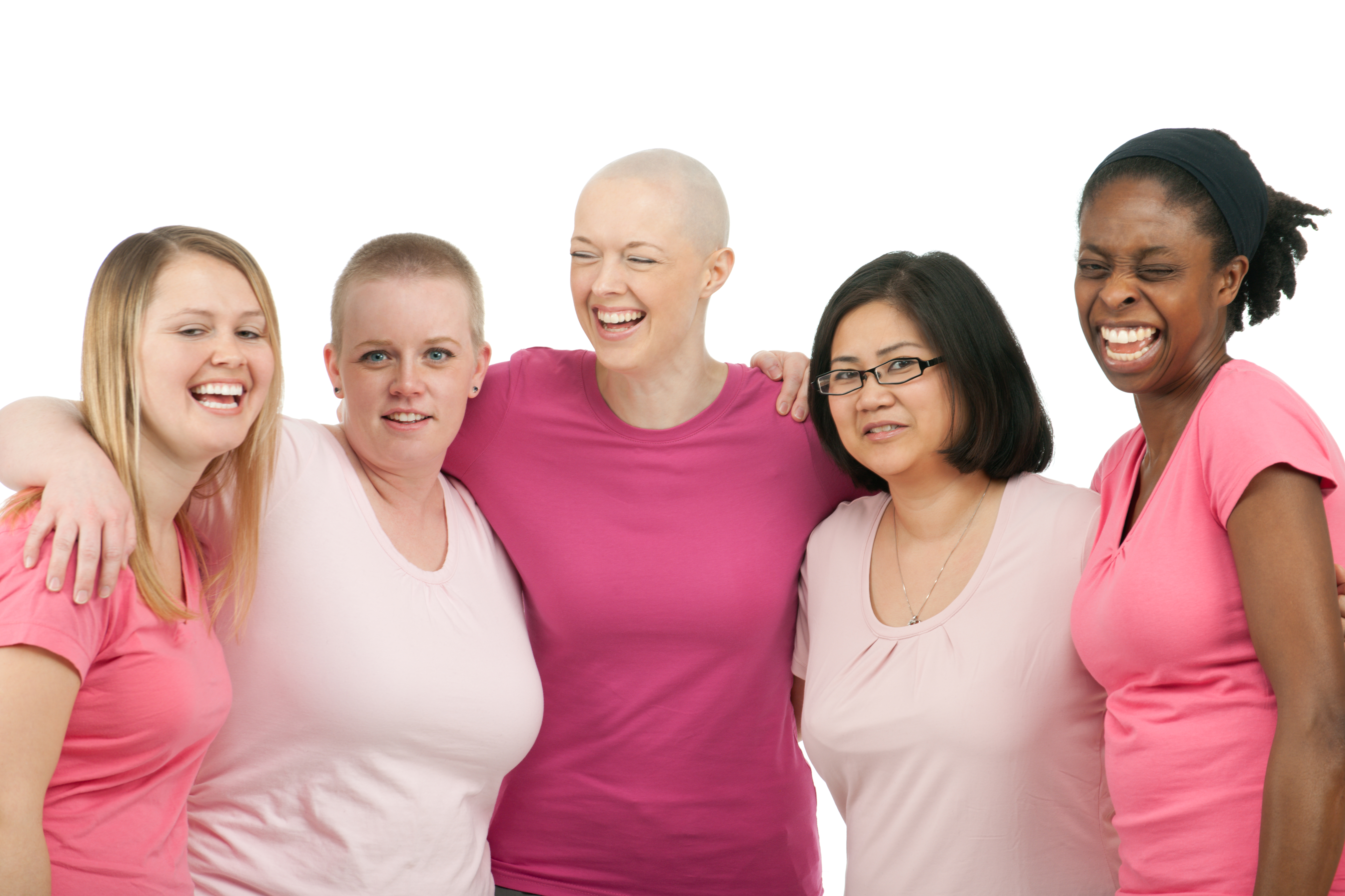 Group of breast cancer survivors