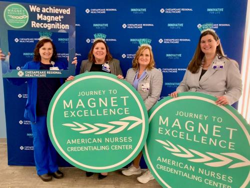 Nursing leaders at Chesapeake Regional