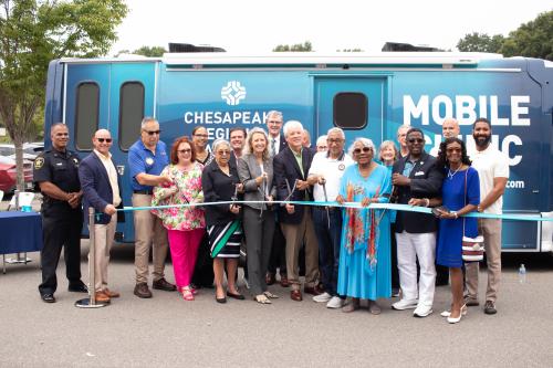 Ribbon Cutting for Mobile Health Clinic