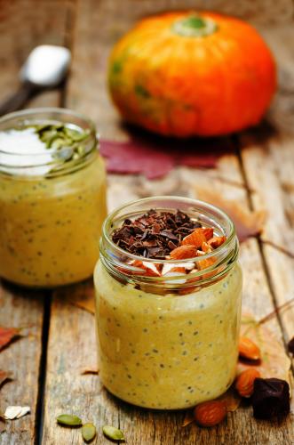pumpkin spice chia pudding