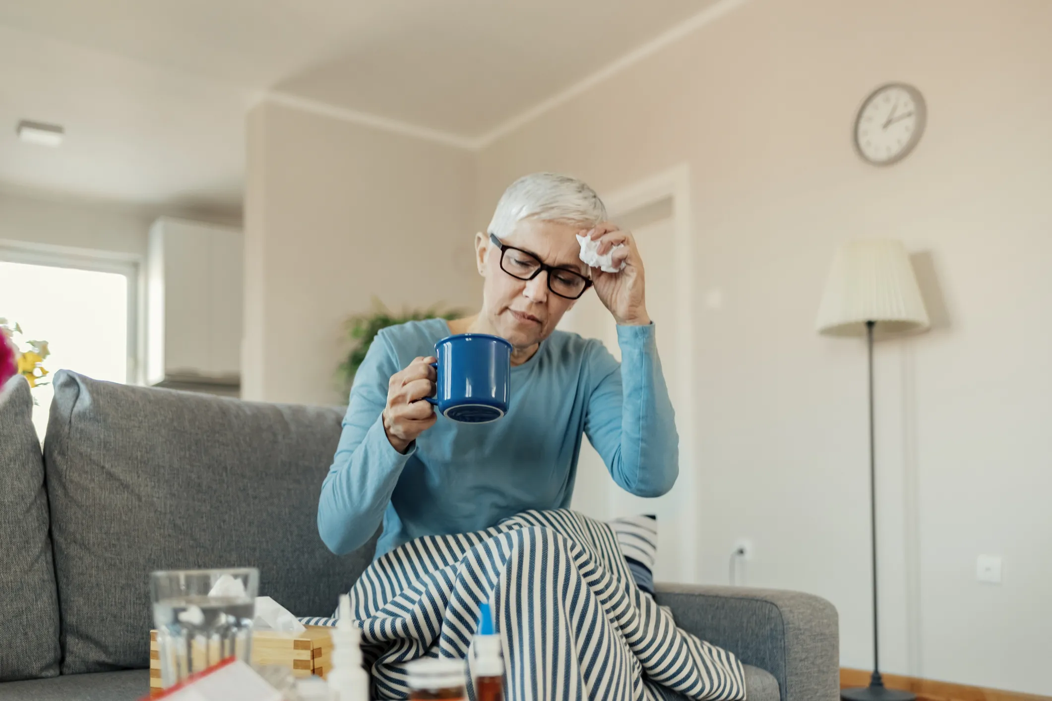 woman in home