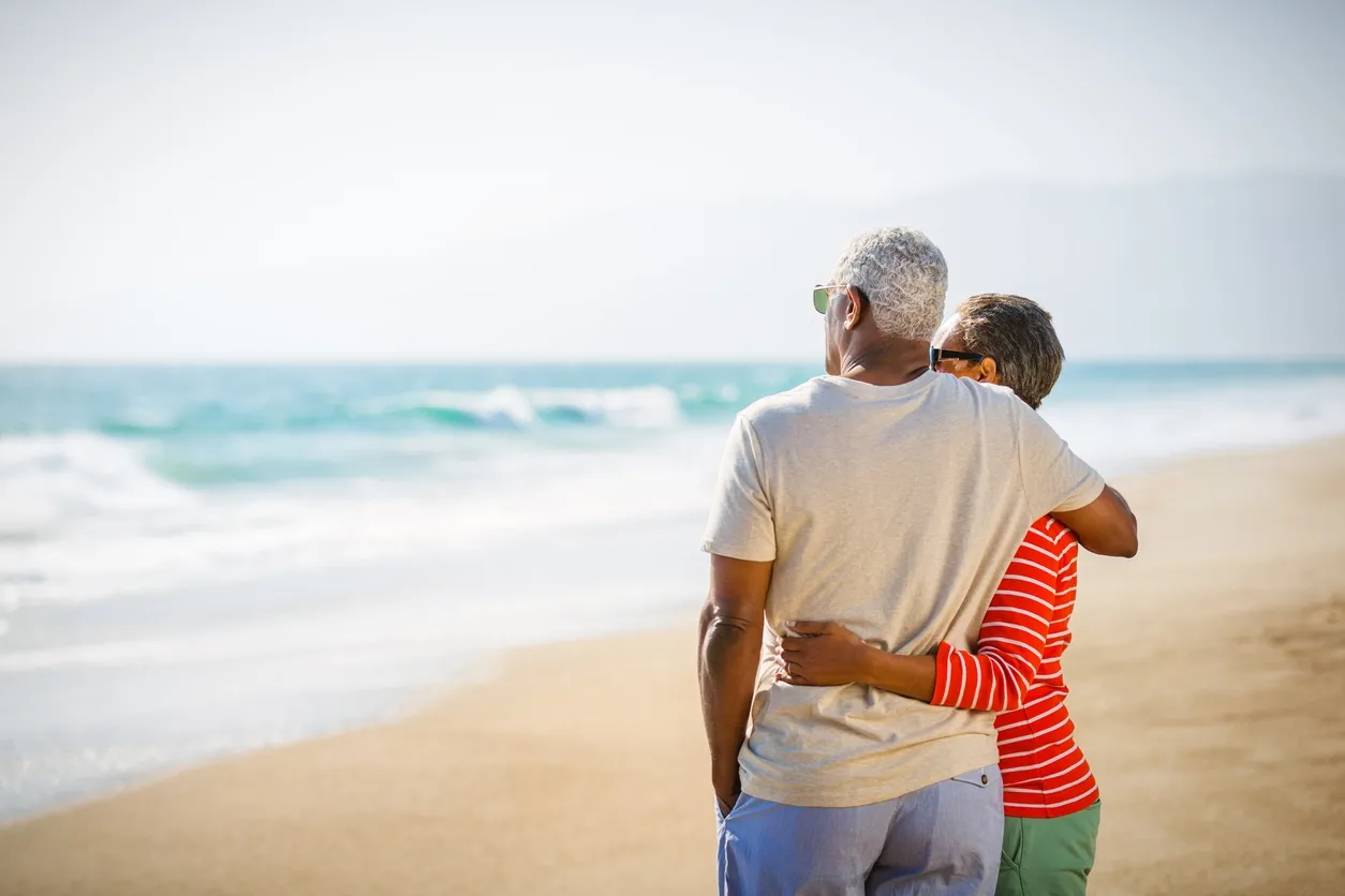 couple at beach