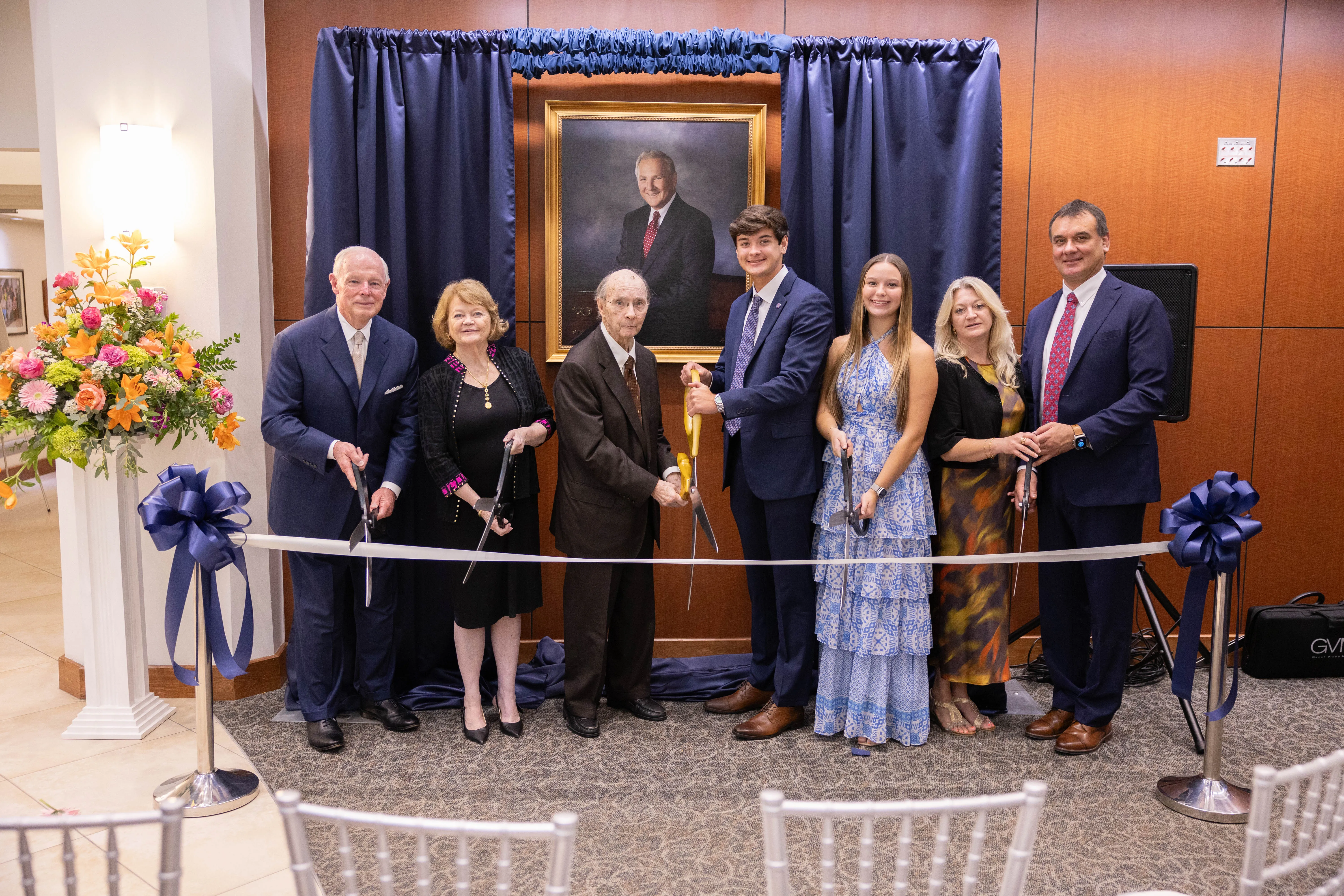 Ribbon cutting for the new critical care tower