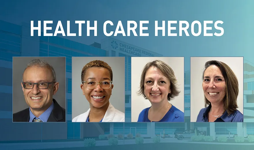 Photo of all of CRH's Healthcare Heroes